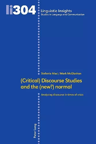 (Critical) Discourse Studies and the (new?) normal cover