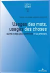 Usages des mots, usages des choses cover