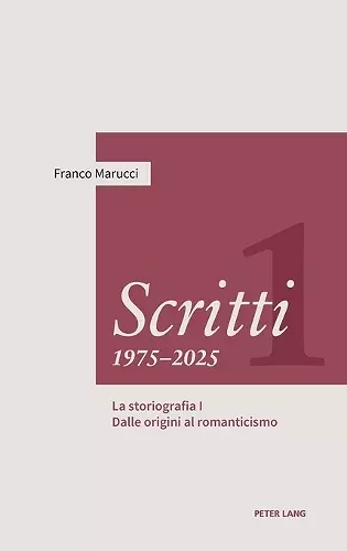 Scritti 1975-2025 cover