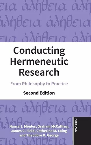 Conducting Hermeneutic Research cover