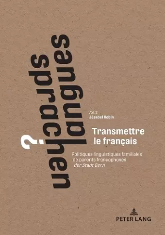 Transmettre le français cover