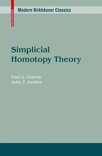 Simplicial Homotopy Theory cover