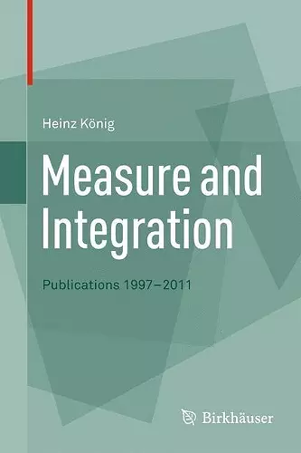 Measure and Integration cover