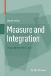 Measure and Integration cover