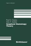 Simplicial Homotopy Theory cover