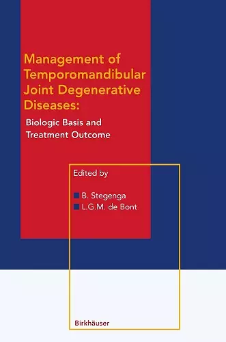 Management of Temporomandibular Joint Degenerative Diseases cover