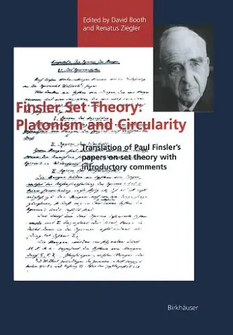 Finsler Set Theory: Platonism and Circularity cover