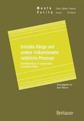 Instabile Hänge und andere risikorelevante natürliche Prozesse cover