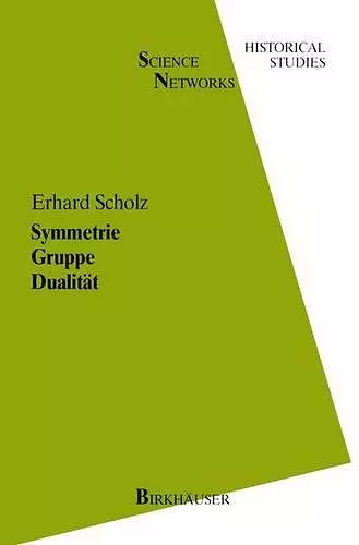 Symmetrie Gruppe Dualität cover