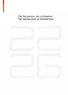 be 2226 Die Temperatur der Architektur / The Temperature of Architecture cover