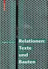 Relationen: Texte und Bauten cover