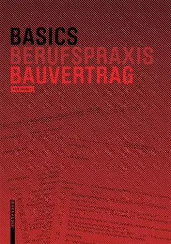 Basics Bauvertrag cover