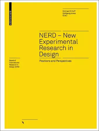 NERD – New Experimental Research in Design cover