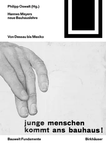 Hannes Meyers neue Bauhauslehre cover