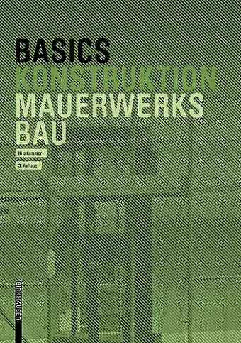 Basics Mauerwerksbau cover