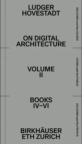 On Digital Architecture in Ten Books cover