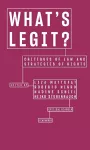What′s Legit? – Critiques of Law and Strategies of  Rights cover