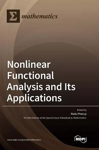 Nonlinear Functional Analysis and Its Applications cover