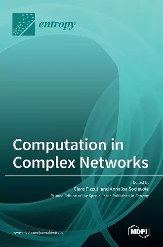 Computation in Complex Networks cover