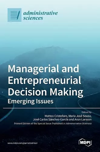 Managerial and Entrepreneurial Decision Making cover