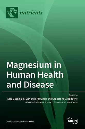 Magnesium in Human Health and Disease cover