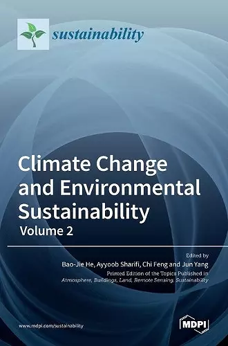 Climate Change and Environmental Sustainability-Volume 2 cover