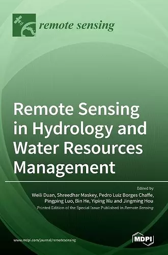 Remote Sensing in Hydrology and Water Resources Management cover