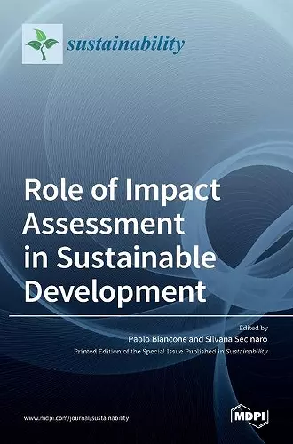 Role of Impact Assessment in Sustainable Development cover