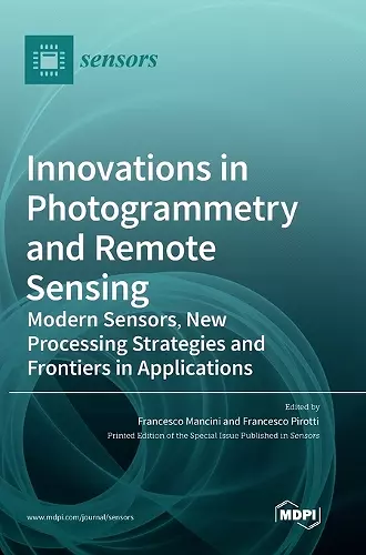 Innovations in Photogrammetry and Remote Sensing cover