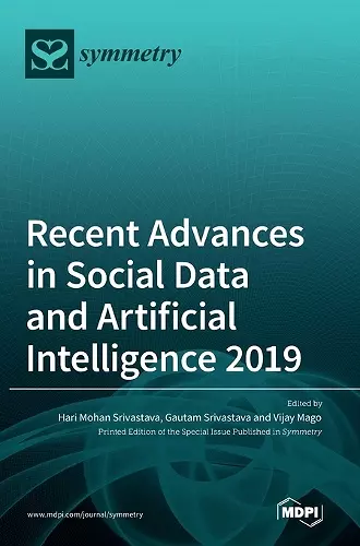 Recent Advances in Social Data and Artificial Intelligence 2019 cover