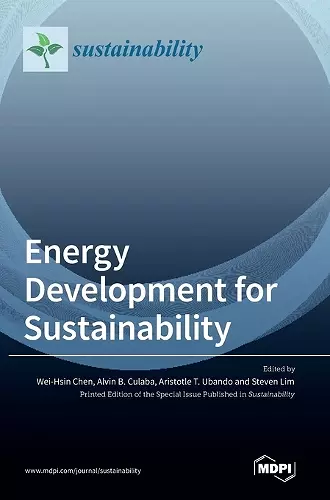 Energy Development for Sustainability cover