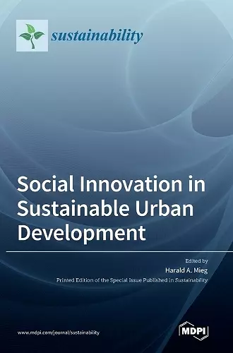 Social Innovation in Sustainable Urban Development cover