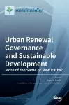 Urban Renewal, Governance and Sustainable Development cover