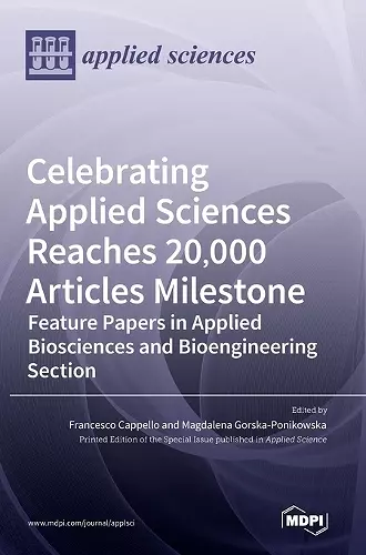 Celebrating Applied Sciences Reaches 20,000 Articles Milestone cover