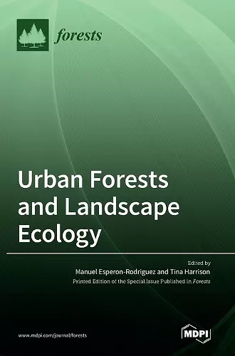 Urban Forests and Landscape Ecology cover