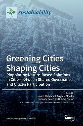 Greening Cities Shaping Cities cover