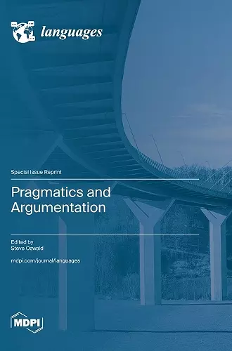 Pragmatics and Argumentation cover