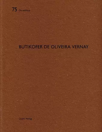 Butikofer de Oliveira Vernay cover