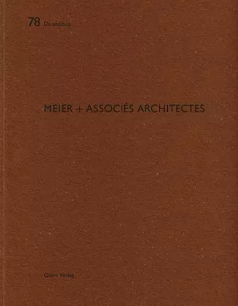 meier + associes architectes cover