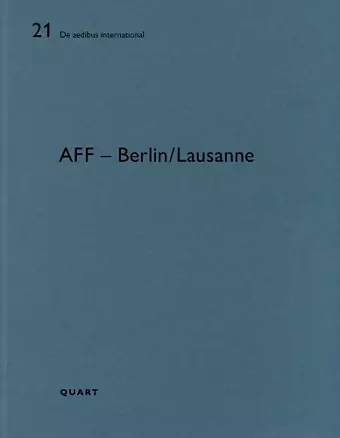 AFF – Berlin/Lausanne cover