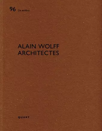 Alain Wolff Architectes cover