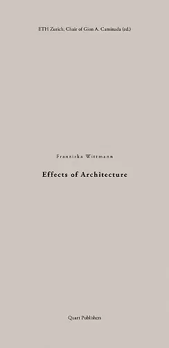 Effects of Architecture cover