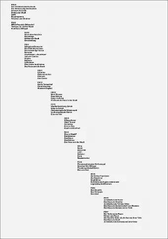 Kompendium 2009–2017, Professur Christian Kerez cover