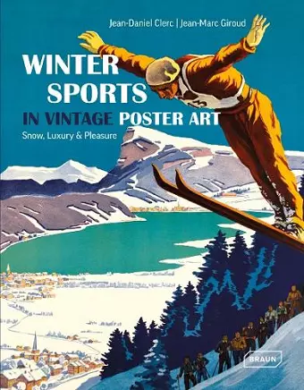 Winter Sports in Vintage Poster Art cover