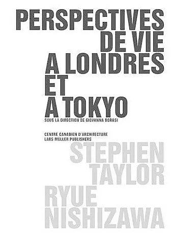 Perspectives de Vie A Londres Et A Tokyo cover