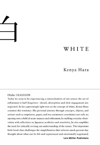 White: Insights into Japanese Design Philosophy cover