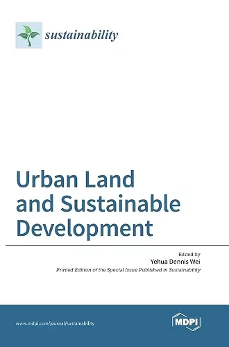 Urban Land and Sustainable Development cover