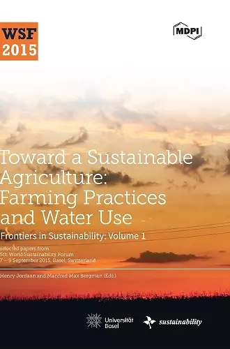 Toward a Sustainable Agriculture cover