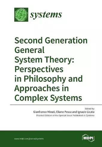 Second Generation General System Theory cover