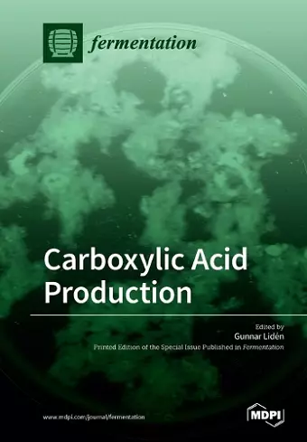 Carboxylic Acid Production cover